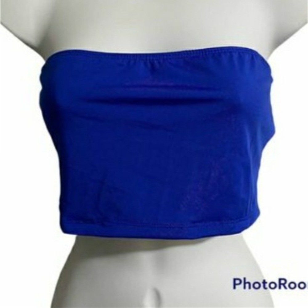 Love J Royal Blue Tube Top NWOT